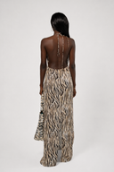 EL SOL MAXI DRESS - ZEBRA ROYALE