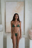 TRIANGLE BIKINI IN EARTHY GREEN