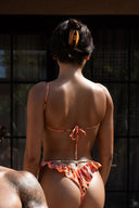 LATINA BIKINI TOP - CORAL CATWALK - leopard bikini bottoms, latina bikini, one piece swimsuit, Leopard print Trousers, Latina bikini top, Bikini bottom, latina women bikini, sarong dress -  AIA SWIMWEAR