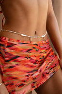 MESH MINI SKIRT - leopard bikini bottoms, latina bikini, one piece swimsuit, Leopard print Trousers, Latina bikini top, Bikini bottom, latina women bikini, sarong dress -  AIA SWIMWEAR